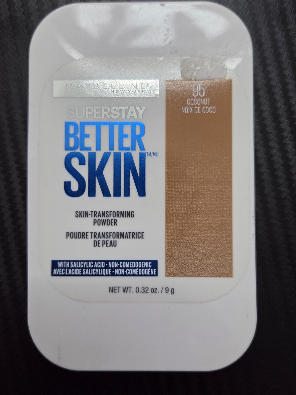 Maybelline Better Skin Compact Powder - Coconut Shade (Warm Tan)